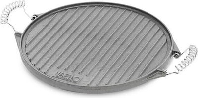 Vaello Non-Stick Baking Plate Double Sided with Cast Iron Grill Surface 32x32cm S7908280