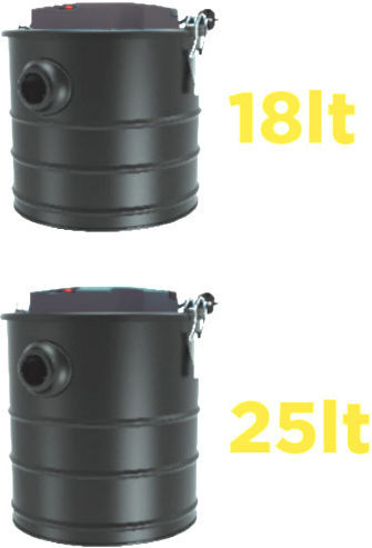 Verhot BJ121-25L Σκούπα Στάχτης 1200W με Κάδο 25lt