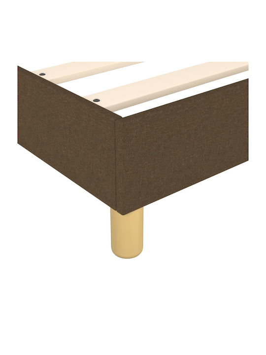 Doppelbett-Unterlage Mit Stoff Braune Für Matratze 140x200cm