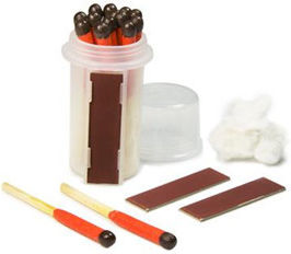 Uco Stormproof Match Kit Wind- / wasserdichte Streichhölzer