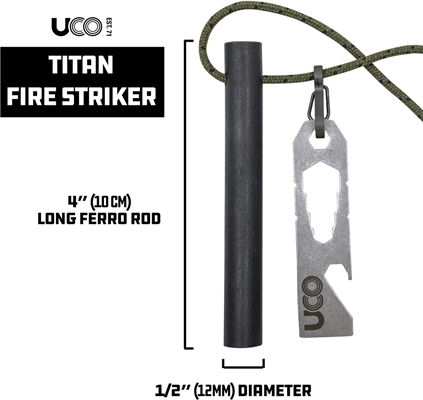 Uco Titan Fire Striker Feuerstein