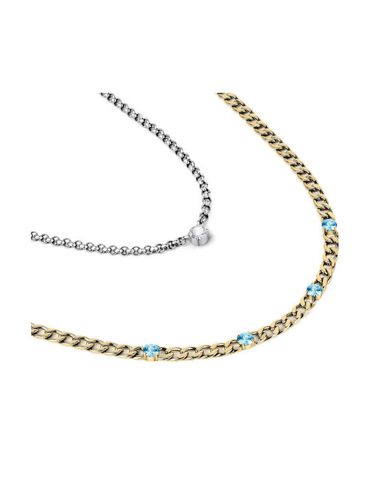 Morellato Necklace from Gold Plated Steel