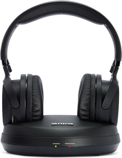 Aiwa WHF-930D Ασύρματα Bluetooth Over Ear Ακουστικά με Ραδιόφωνο και Quick Charge Μαύρα
