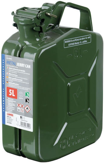 Lampa Fuel Metallic Can 5lt Green