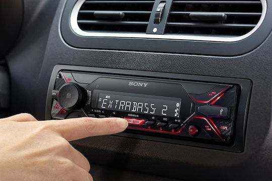 Sony Ηχοσύστημα Αυτοκινήτου 1DIN (Bluetooth/USB) με Αποσπώμενη Πρόσοψη