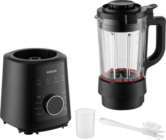 Sencor Blender With Glass Jug 1.2 L 800W Black SBU 0510BK