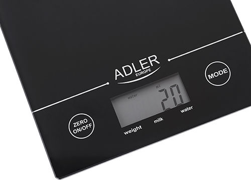 Adler AD-3138 Digitale Küchenwaage Bis 5kg Schwarz