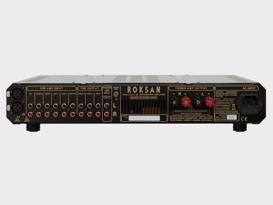 Roksan Caspian Integrated Ολοκληρωμένος Ενισχυτής Hi-Fi Stereo 125W/4Ω 85W/8Ω Ασημί