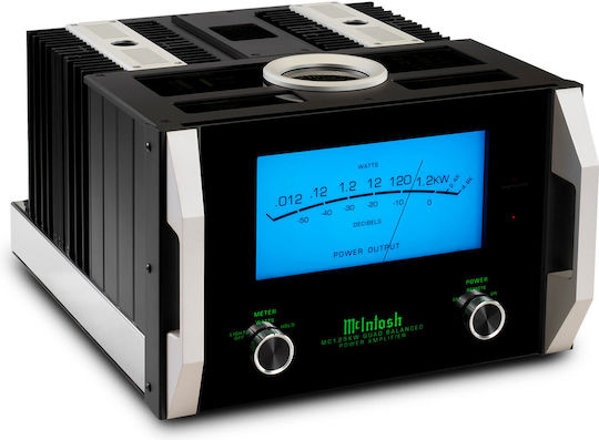 McIntosh MC1.25KW Τελικός Ενισχυτής Hi-Fi Mono 1200W/4Ω 1200W/8Ω Μαύρος