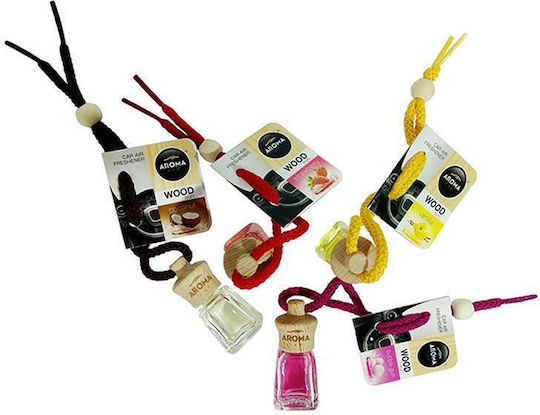 Aroma Car Car Air Freshener Pendand Liquid Wood Mini Bubble Gum 4ml