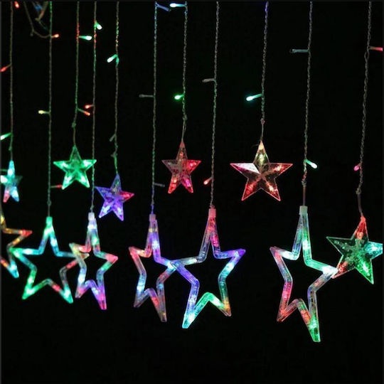 Lights LED 2.5m. Multicolor type Curtain 1pcs Lights LED 2.5m. Multicolor type Curtain 1pcs