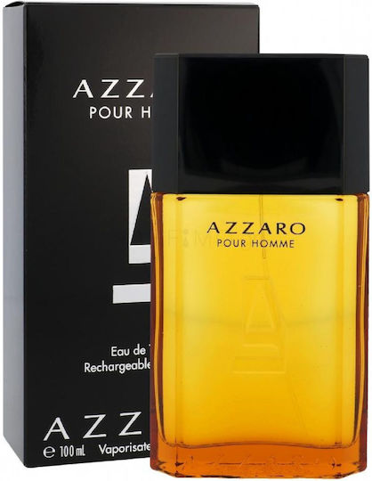 Azzaro Pour Homme Refillable Eau de Toilette Refillable 100ml
