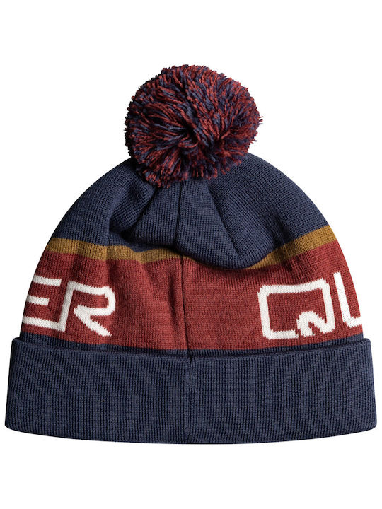 Quiksilver Summit Knitted Beanie Cap Navy Blue