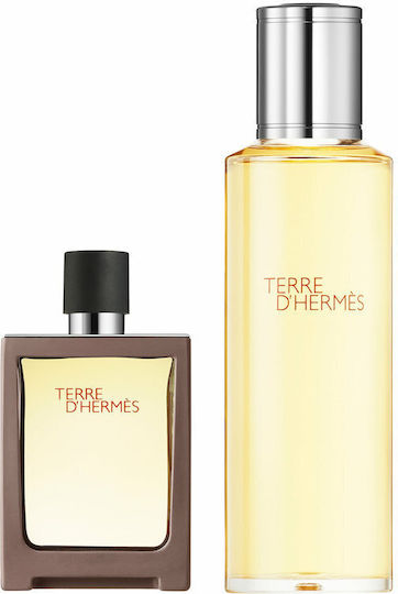 Hermes Terre D'Hermes Men's Fragrance Set with Eau de Toilette 2 Pieces