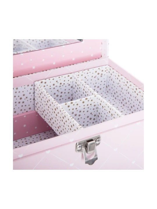 A-s Jewelry Jewellery Box Pink 19.9x12x10.5cm A-s Jewelry Jewellery Box Pink 19.9x12x10.5cm