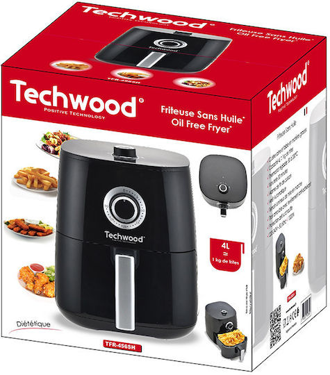 Air Fryer 4lt Μαύρο TFR-456SH