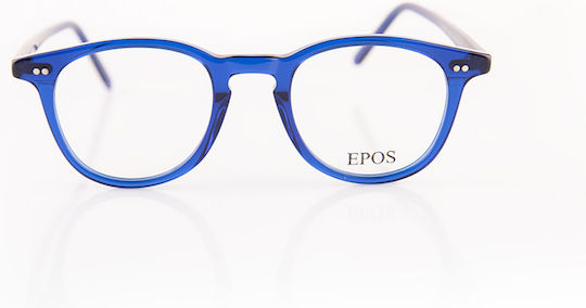 Epos Zeus Femei Plastic Rame Ochelari Albastru EP-ORAZEUS-BL