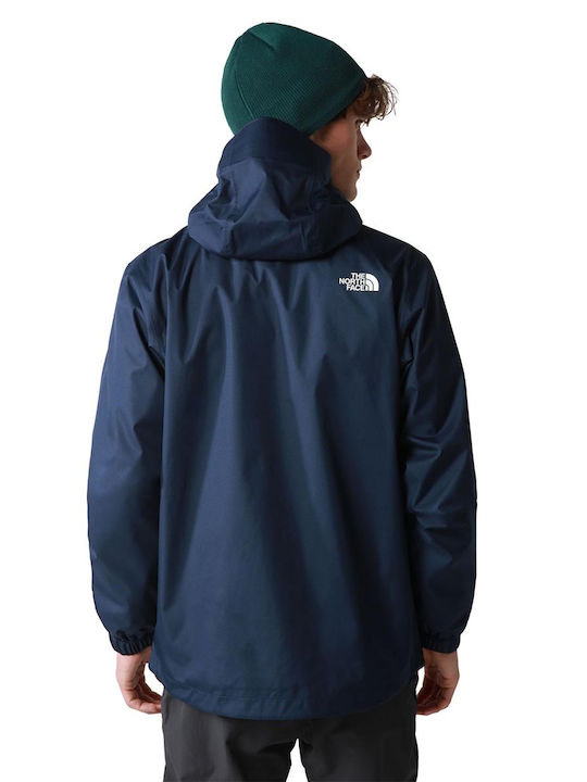 The North Face Quest Men's Winter Jacket Waterproof and Windproof Blue