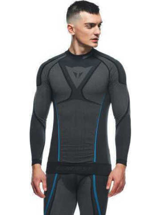 Dainese Dry Ls Herren Thermo Langarmshirt Schwarz
