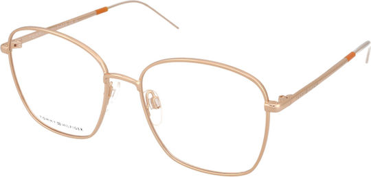 Tommy Hilfiger Women's Metal Butterfly Frame Gold TH1635 DDB