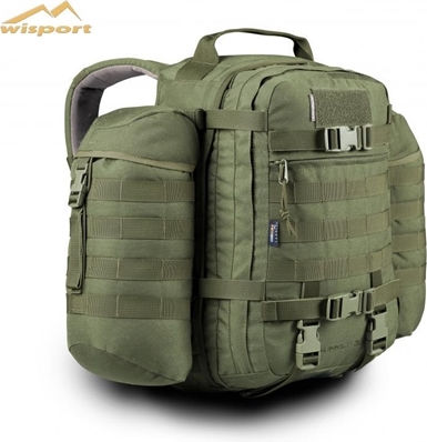 Wisport Sparrow Militärischer Rucksack Rucksack aus Cordura Olive Green 30Es
