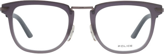 Police Halo Men's Grey Prescription Eyeglass Frame VPL566 0568