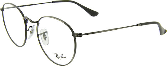 Ray Ban Metal Eyeglass Frame Gray RB3447V 3118