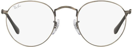 Ray Ban Metal Eyeglass Frame Gray RB3447V 3118