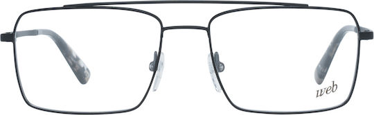 Web Herren Metallisches Brillengestell Grau WE5347 002