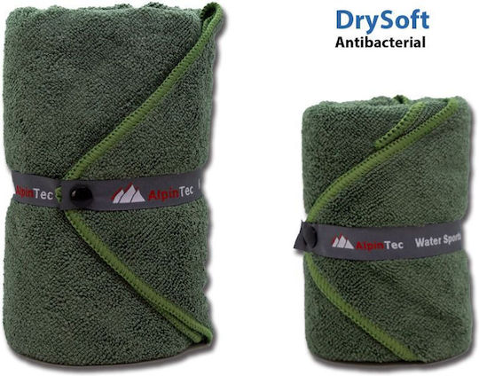 Alpin Antibacterial DrySoft Microfiber Body Towel Khaki 140x70cm