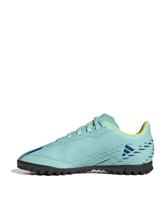 Kids Soccer Cleats & Shoes X Speedportal.4 Turf Light Blue