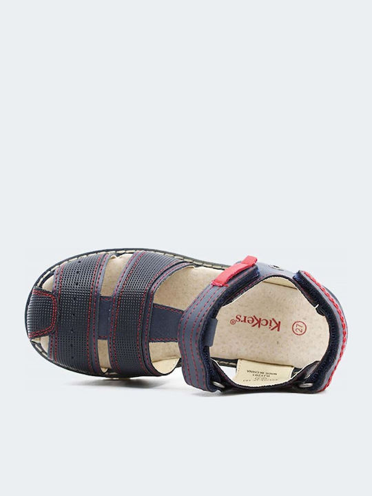 Sandale Tip Pantof Anatomici Albastru Marin