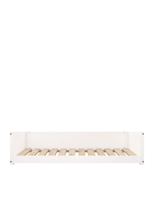 vidaXL Sofa Hundebett Weiß 105.5x75.5cm.