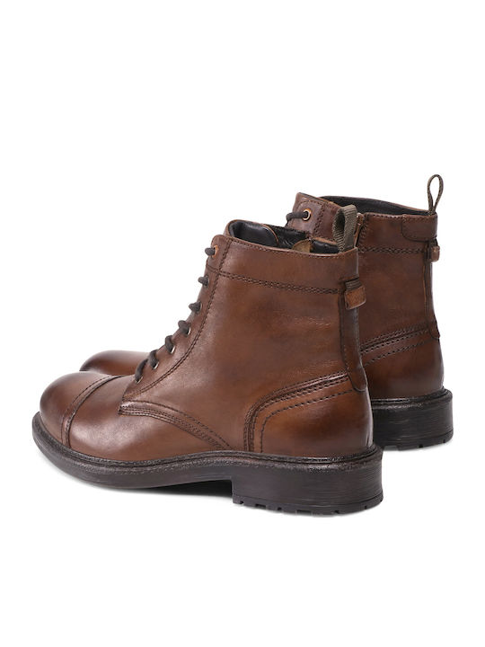 Freedom Leather Tabac Brown Boots Anatomical