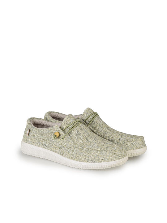 Walk In Pitas WP150 Men's Moccasins Wallaby Linen