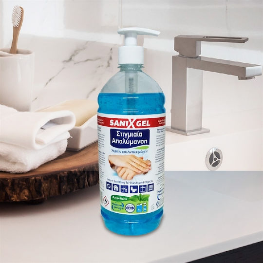 Hygiene Service Sanix Дезинфектант-Клинер За Ръце И Повърхности Дезинфектант За Ръце Пръскащо Устройство 1000мл Като