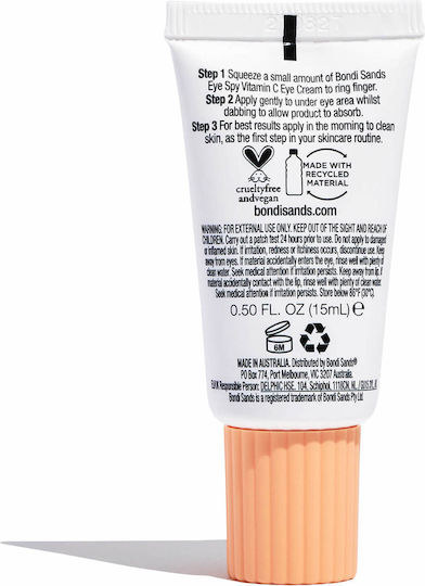 Eye Spy Creme Augen gegen gegen Augenringe mit Vitamin C für Empfindliche Haut 15ml