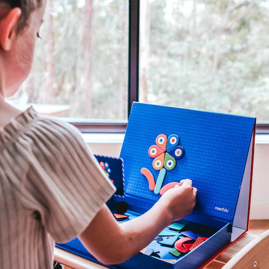 Mieredu Magnetisches Bauspielzeug Formen für Kinder ab 3+ Jahre alt Jahren