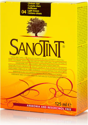 Sanotint Classic Set Hair Dye no Ammonia 04 Open chestnut 125ml