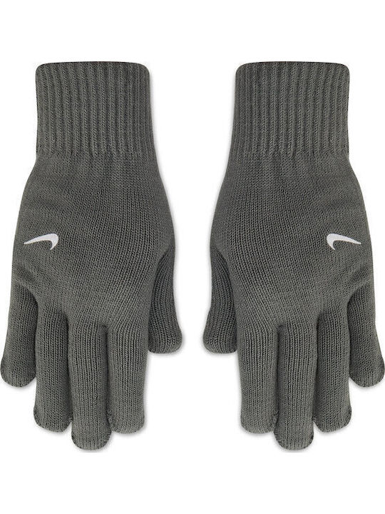 Unisex Knitted Gloves Gray Swoosh 2.0