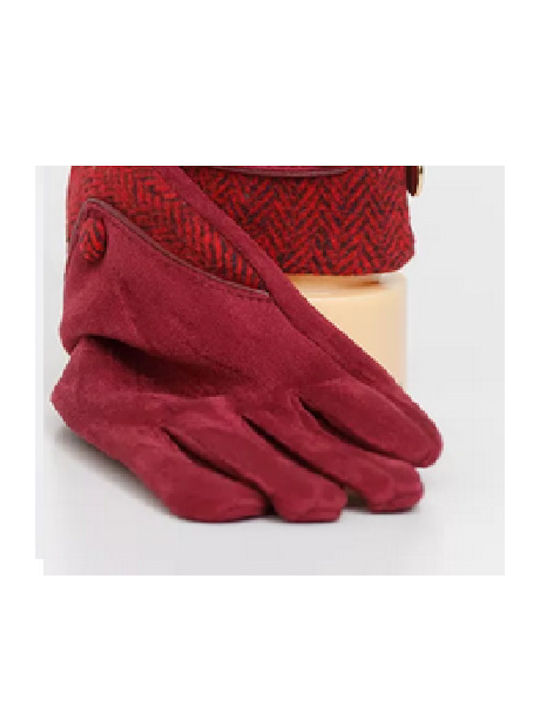 Fragola Women's Touch Gloves Burgundy GL-07