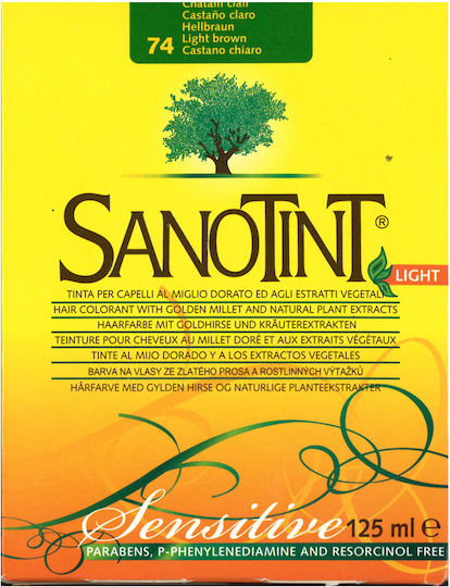 Sanotint Light Hair Dye no Ammonia 74 Open Chestnut 125ml