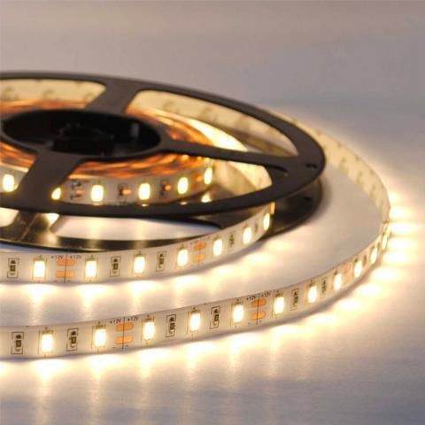 Fos me Waterproof LED Strip 12V Warm White Light 5m Type SMD2835