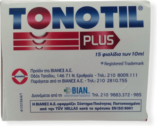 Tonotil Plus Πολυβιταμίνη για Ενέργεια 30 x 10ml
