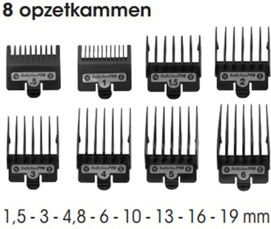 Babyliss Pro Lo-Profx Машинка за Подстригване Черна FX825E