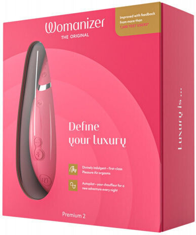 Womanizer Premium 2 Αναρροφητής Vagin Raspberry Pink 1buc