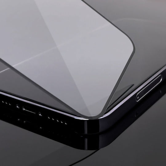 Wozinsky Case Friendly Full Glue Full Face Tempered Glass Black (Xiaomi 12 Lite)