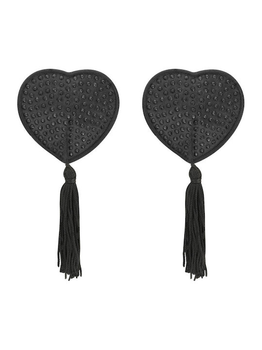 Coquette Nipple Covers Μαύρα