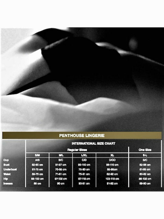 Penthouse No Excuses Stockings Sexy Socks Black