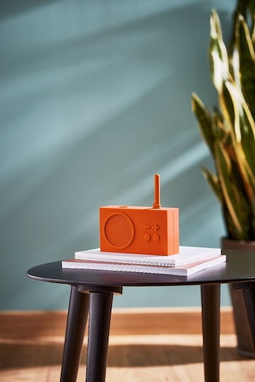 Lexon Tykho 3 Tragbares Radio mit Bluetooth Orange